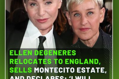 Ellen DeGeneres Sells Her Mansion and Abandons the U.S. for Good!