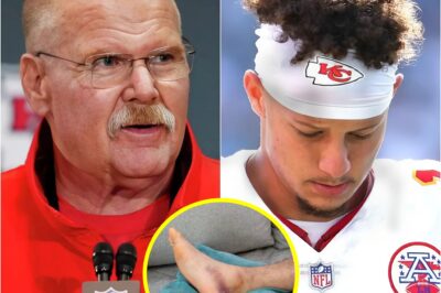 BREAKING NEWS: “SAD NEWS” Head coach Andy Reid reveals the reason why Patrick Mahomes couldn’t perform at 100% of his capacity in Super Bowl 2025.