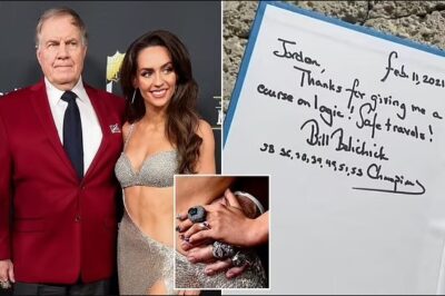 Jordon Hudson, 24, celebrates four-year anniversary of meeting Bill Belichick, 72, amid engagement rumors