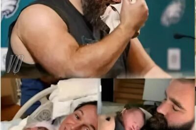 Jason Kelce in Tears of Joy as Heavily Pregnant Wife Kylie Kelce Welcomes Baby No. 4 in Philadelphia