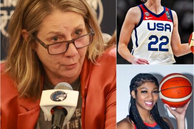 Angel Reese drops a bombshell, boldly warning Team USA: “The moment Caitlin Clark steps onto this team, I’m out—gone for good!” The team’s head coach “Cheryl Reeve” immediately fires back with a response.