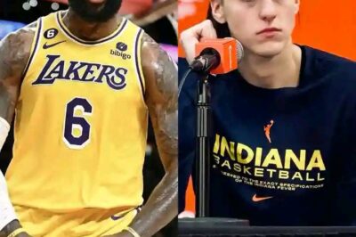 LeBron James Shocks Fans When He Claims Son Bronny Could Easily Beat Caitlin Clark in a 1v1, Calling Her Success a Luck—But Her Reaction Proved It All