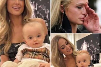 Paris Hilton lashes out at mean online comments about son’s head: “He just has a large brain”