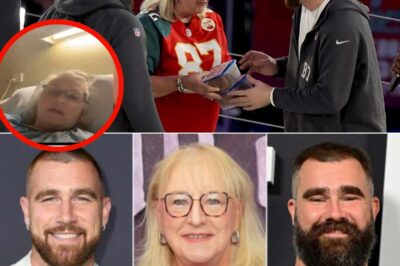 Travis Kelce cancelled Texans game plan rushed to the Hospital to support mom” 20mins ago Jason Kelce Shares Sad Health Update About Mom Donna Kelce : Please Pray for my mother
