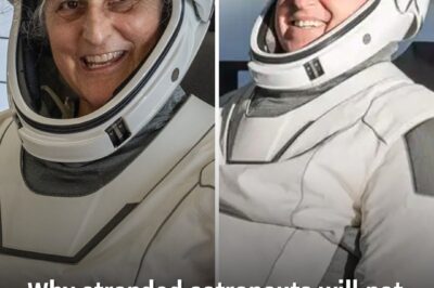 Why stranded astronauts will not receive any overtime benefits despite 8-day trip turning into 9 months