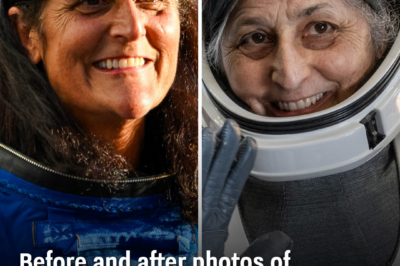 Before and after photos of stranded astronauts back on Earth reveal shocking impact of being stuck in space for nine months