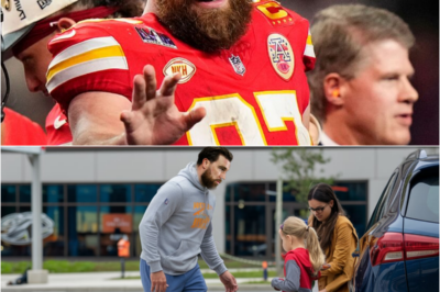 Travis Kelce was driving on the highway when he suddenly encountered a mother and her two children whose car broke down on the side of the road. His next action made the mother exclaim: “I didn’t expect him to be like that.”