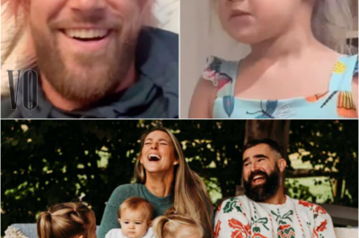Jason Kelce’s Daughter Yells at Travis Kelce for Being ‘Naughty’ and ‘Sneaky’ While Wearing Her Dad’s Wig
