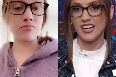Emotional Kat Timpf admits she was forced to make ‘devastating’ decision over cancer diagnosis hours before giving birth