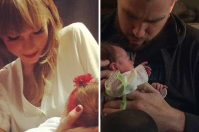 Taylor Swift stopped by to meet Travis Kelce’s newborn niece, Finnley, bearing a thoughtful gift. The pop star hinted at her own baby fever with a sweet, endearing gesture toward the little one, sparking speculation about her future with Kelce