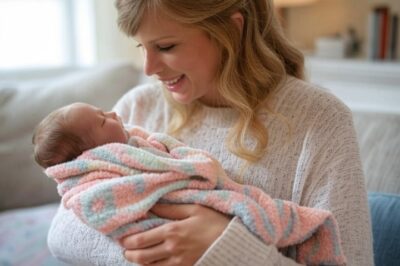 Taylor Swift stopped by to meet Travis Kelce’s newborn niece, Finnley, bearing a thoughtful gift. The pop star hinted at her own baby fever with a sweet, endearing gesture toward the little one, sparking speculation about her future with Kelce…See more