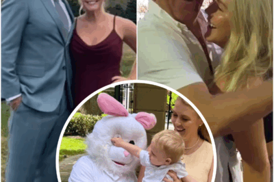 Press Secretary Karoline Leavitt steps out with husband and baby Niko at Easter White House event