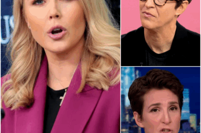 In a tense and highly charged exchange, Karoline Leavitt clashed with Rachel Maddow in a heated debate that quickly escalated into a war of words.