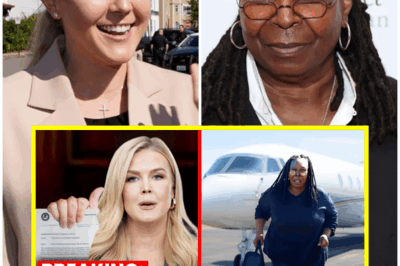 Whoopi FLEES COUNTRY After Karoline Leavitt $800M LAWSUIT Process Speed Up!