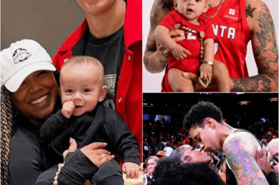 Brittney Griner happily shows off her first child with wife Cherelle, but sparks a wave of curiosity online: Who is the father and who is the mother of the baby? Brittney’s answer not only surprises fans but also opens up a whole new perspective on the family life of these two stars.