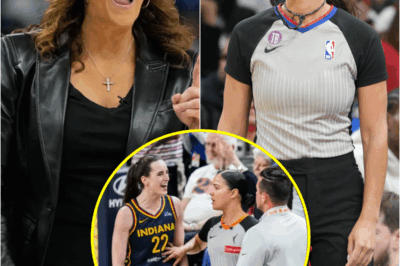 Controversy Erupts in Indianapolis: Fever Coach Stephanie White Demands Referee Ashley Gloss’s Removal After Contentious Calls Against Caitlin Clark