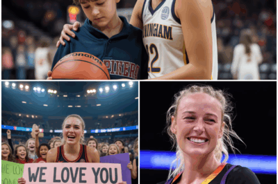The Day the Court Stood Still: How a Surprise Gift from Children Made Basketball Star Sophie Cunningham Cry